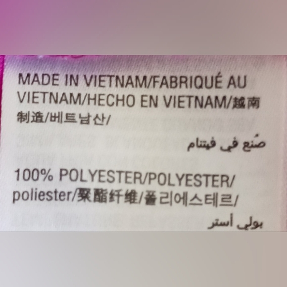 INC International Concepts Fushia Pink Cold Shoulder  Blouse SZ XL - Picture 6 of 6